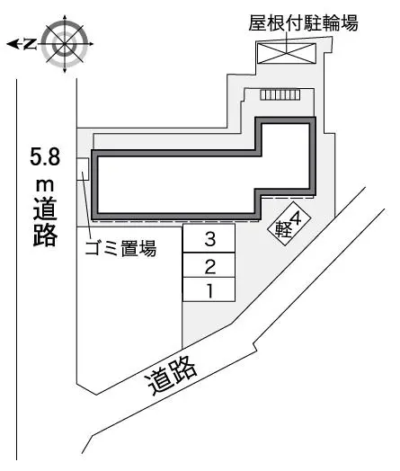 ★手数料０円★尼崎市上坂部３丁目 月極駐車場